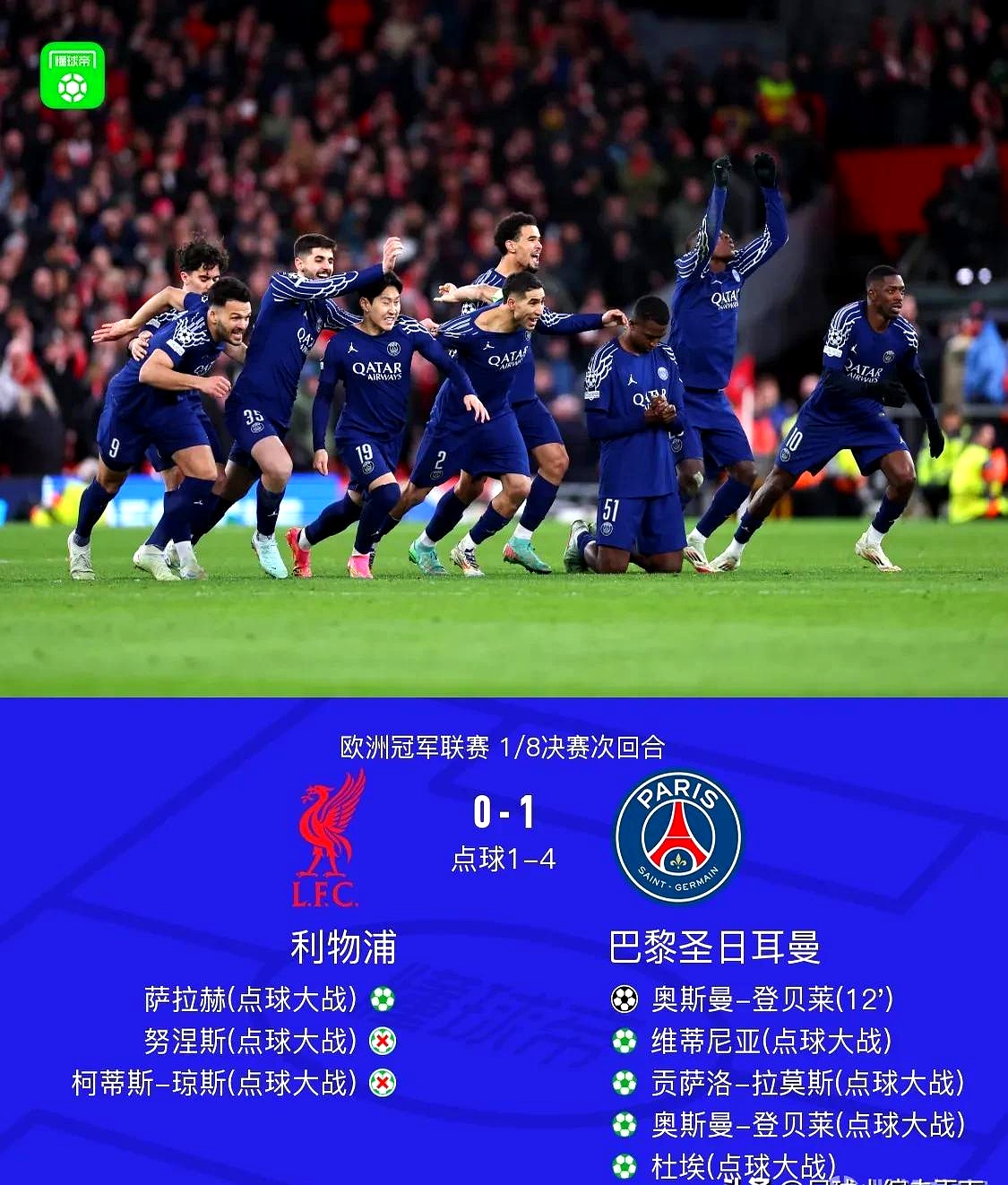 关于法尔考复出闪耀，利物浦逆转晋级，欧冠疯狂轰炸的信息